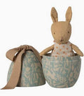 Maileg Easter Egg with Micro Rabbit - Small | Dusty Blue
