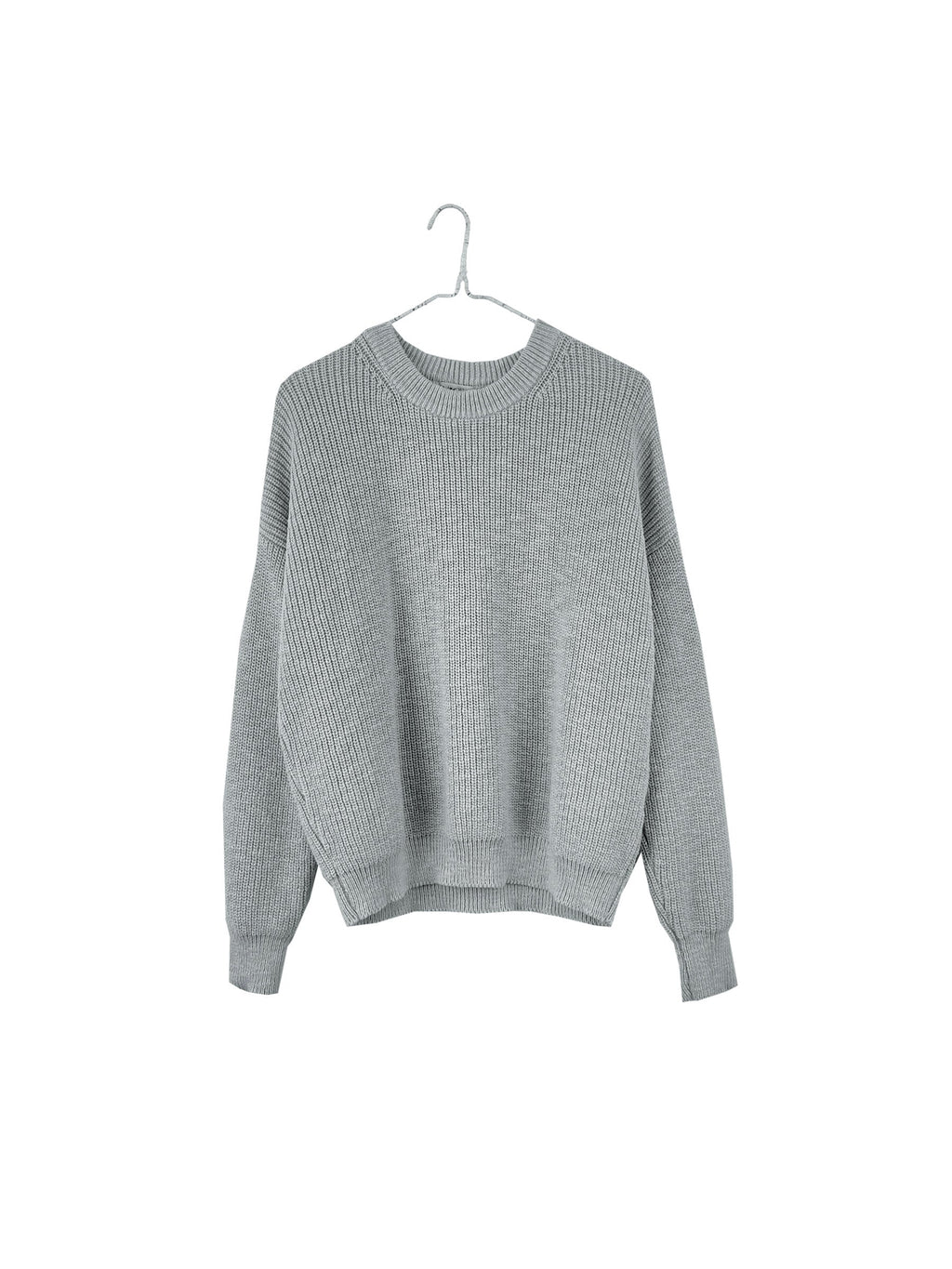 It Is Well L.A. Crewneck Pull-on Sweater - Slate Gray