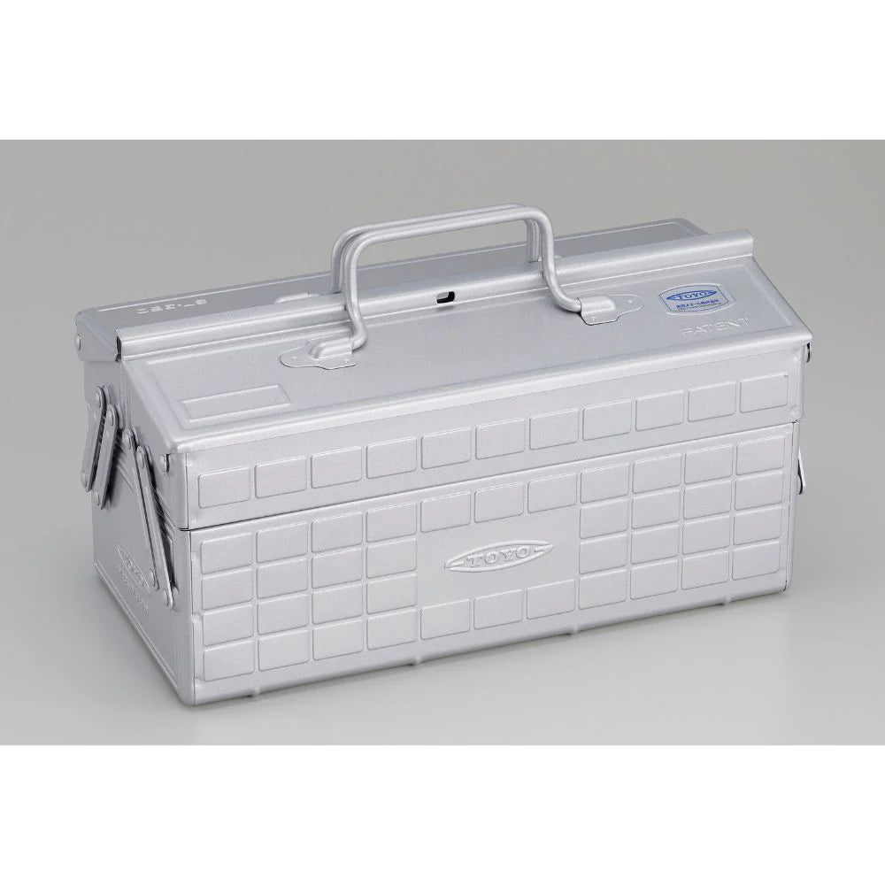 Toyo Steel Cantilever Toolbox | Silver