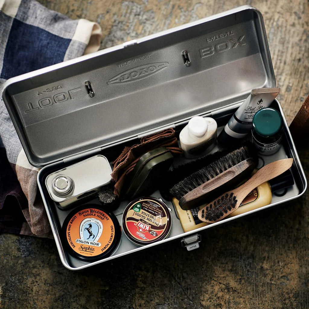 Toyo Steel Camber-Top Toolbox | Silver