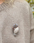 Trovelore Hoot Owl Brooch