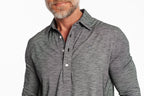 Criquet Brrr Long Sleeve Range Polo - Blackbird