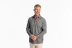 Criquet Brrr Long Sleeve Range Polo - Blackbird
