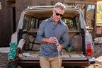 Criquet Brrr Long Sleeve Range Polo - Blackbird