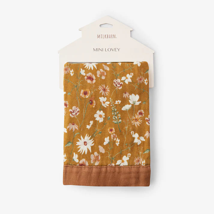 Milkbarn Muslin Burp Cloth Set | Wildflower