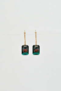 Abacus Row Sweet Pea Earrings - No. 30