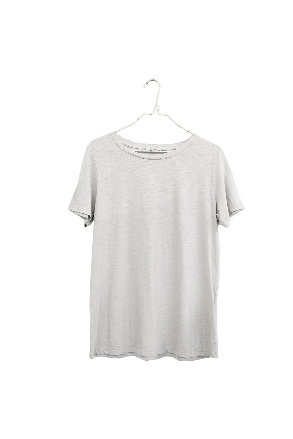 It Is Well L.A. Everyday Crewneck Short Sleeve T-shirt - Salt