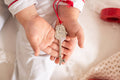 Handmade Pewter Magical Santa Key Christmas Tradition