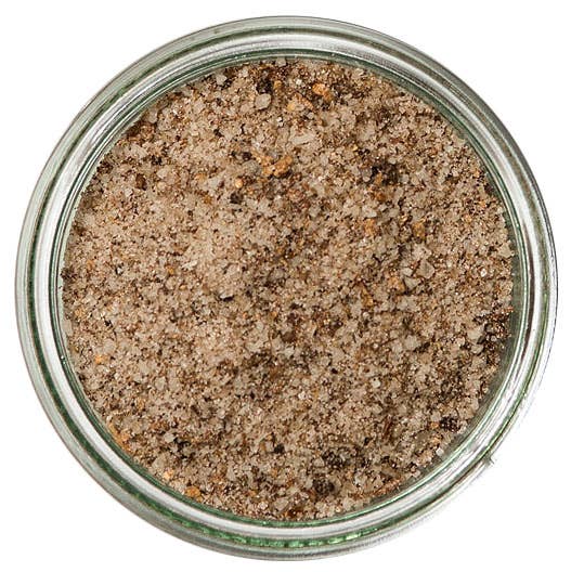 Sous Salt - Grey Salt Porcini Mushroom Glass Jar: 4oz