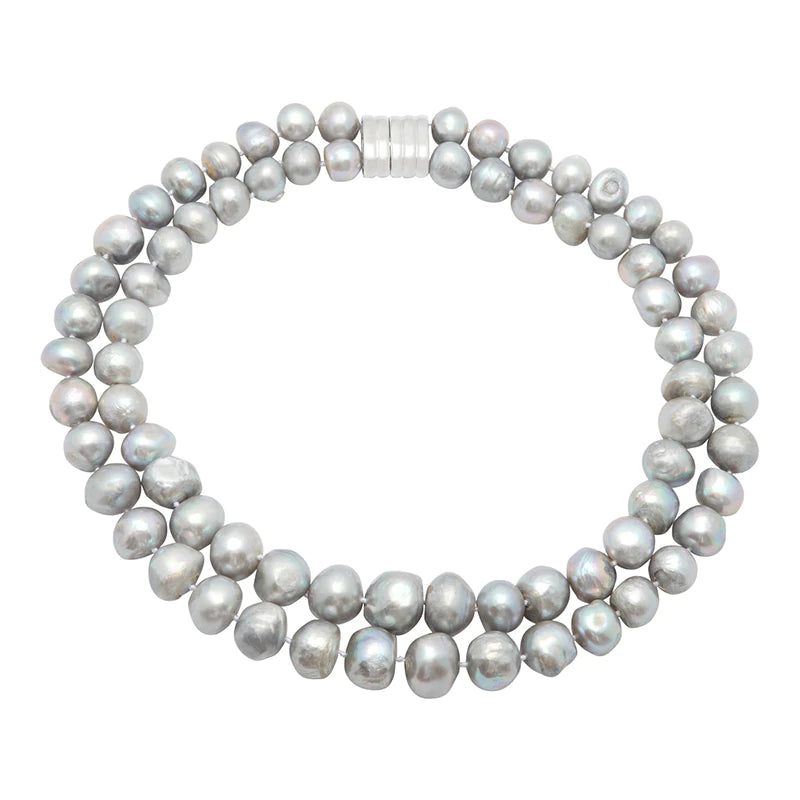 Grey Bam Bam Double Strand