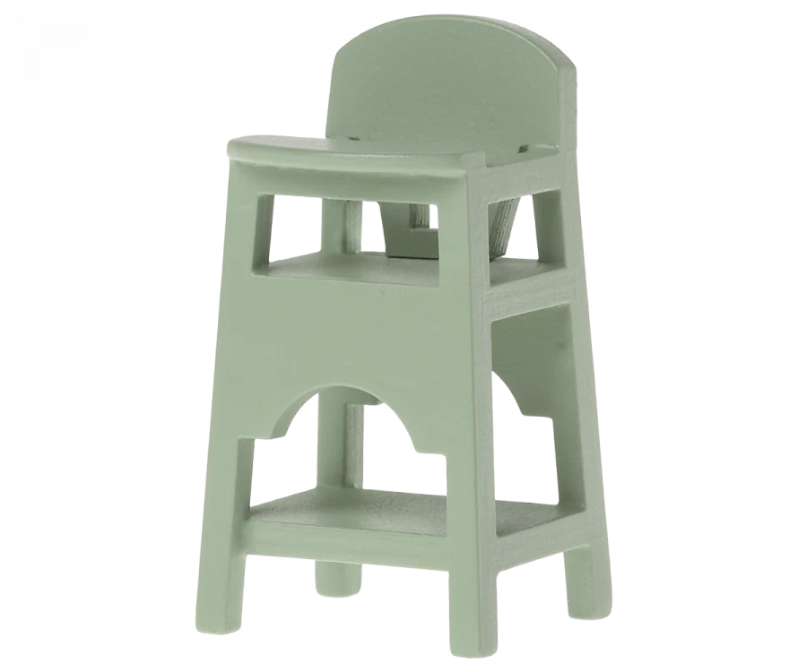 Maileg High Chair, Mouse - Mint