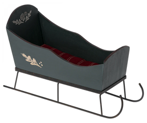 Maileg Sleigh Green - Size: Medium