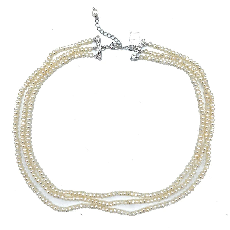 Vintage Triple Strand Necklace