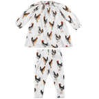Milkbarn Organic Cotton Muslin and Bamboo Dress + Leggings Set - Various