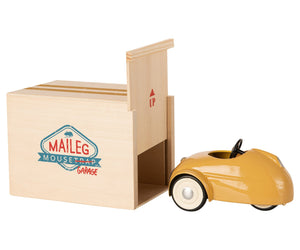 Maileg Mouse Car with Garage - Yellow