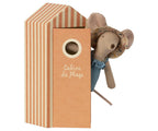Maileg Beach Mouse - Mum in Cabin de Plage