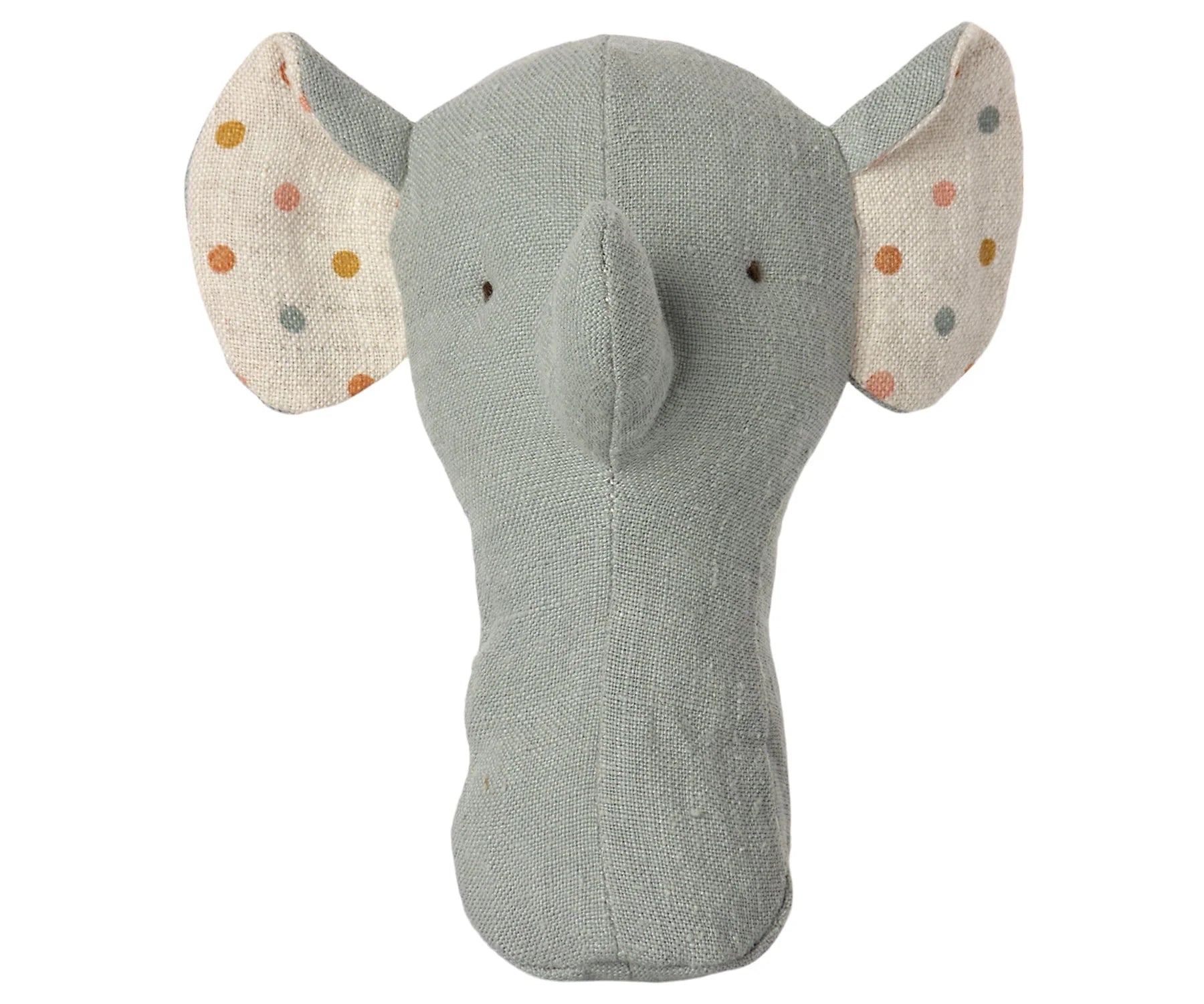 Maileg Lullaby Friends - Elephant Rattle | Light Dusty Blue