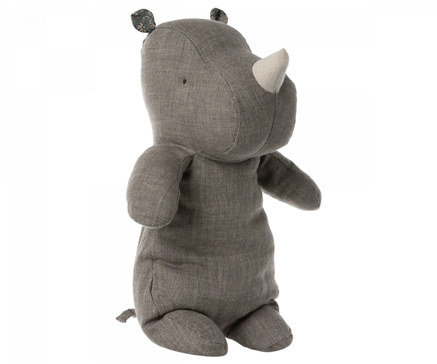 Maileg Medium Rhino | Dark Grey