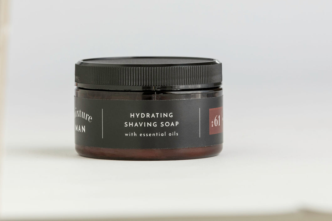 Made by Mixture - No 60 Worn Leather - Mixture Man - 4 oz Shave Soap