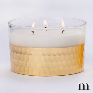 Made by Mixture - No 81 Siberian Fir Candle Gold Metallic - 18 oz