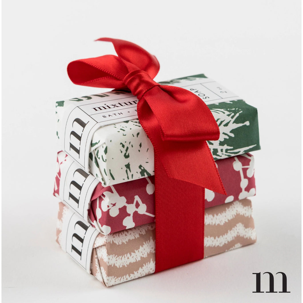 Made by Mixture - Holiday Guest Soap Gift Set - 3 Fragrances