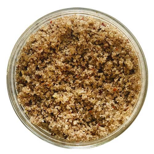 Sous Salt - Grey Salt Szechwan Tan Glass Jar: 4oz