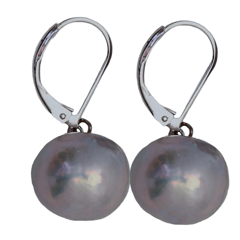 Gray Bam Bam Dangle Earring