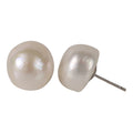 Bam Bam Post Earring - White