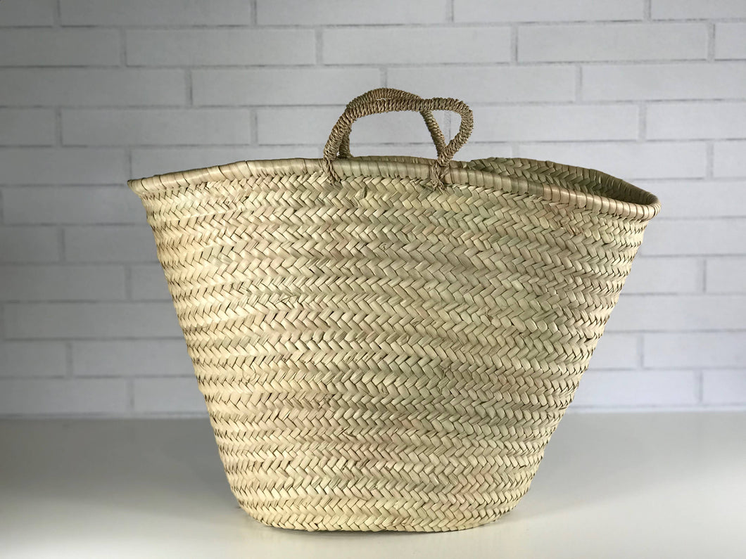 Moroccan Shopping Basket - Palm/Vegan