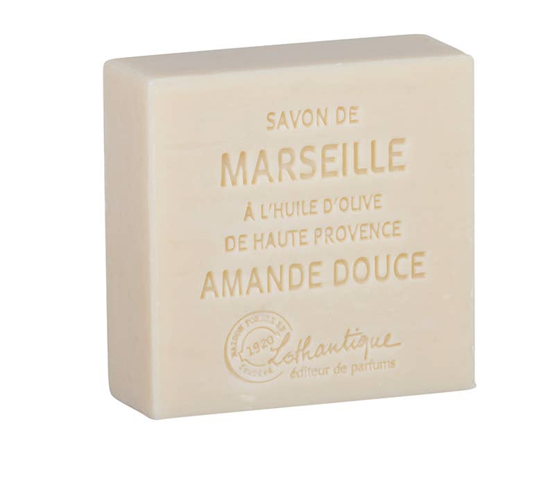 Lothantique Les Savons De Marseille Soap - Sweet Almond | 100g