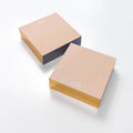 Wms&Co. ColorPads: Blush with Gilded edge, Small Square