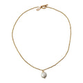 Edison Pearl Drop on Vintage Brass