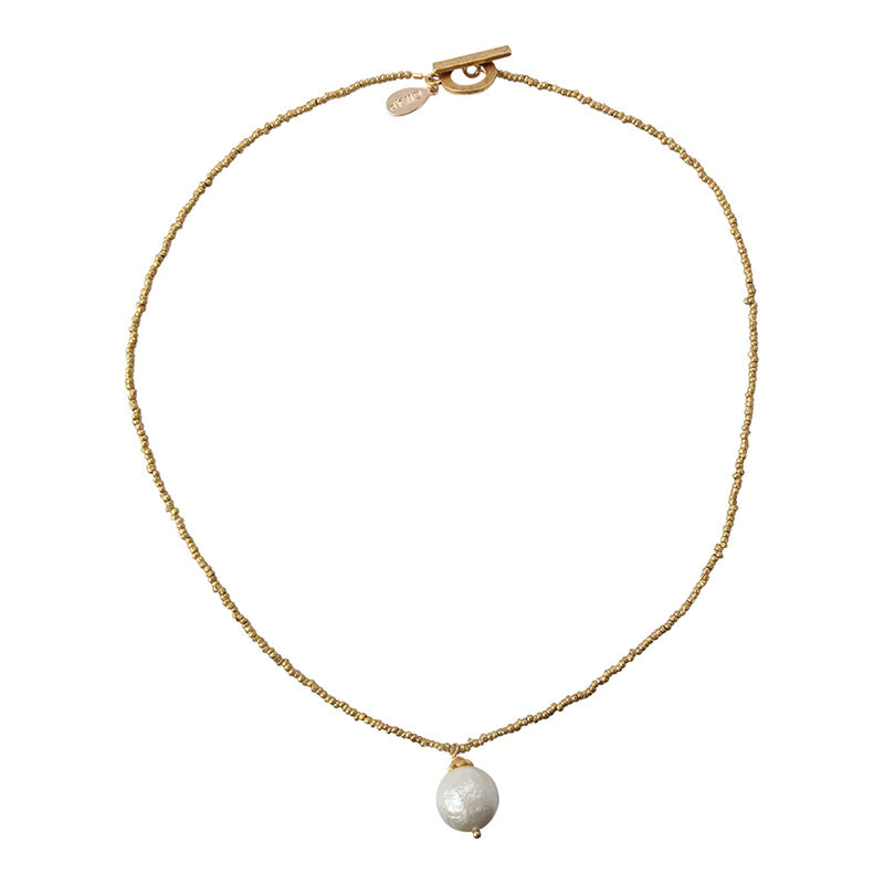 Edison Pearl Drop on Vintage Silver