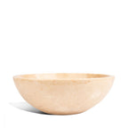 Montes Doggett + Ibolili Round Marble Bowl Creme - Large