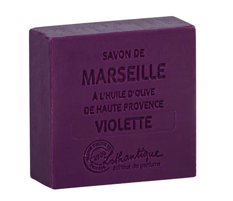 Lothantique Les Savons De Marseille Soap - Violet | 100g