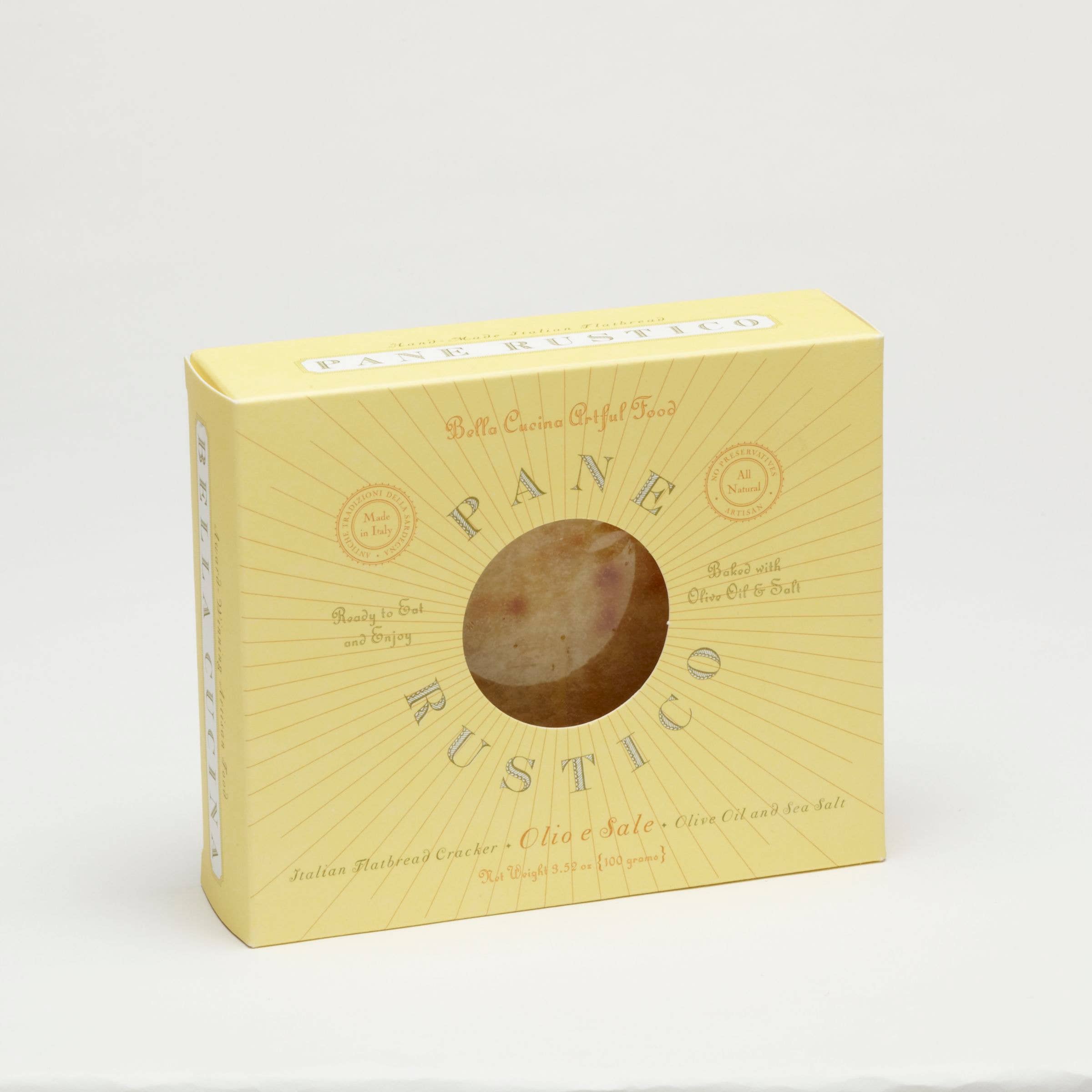 Bella Cucina Pane Rustico Flatbread Box- 100 gram