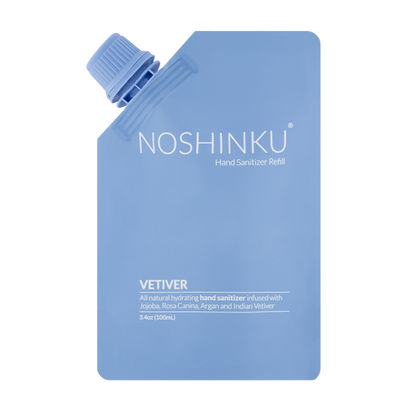 NEW VETIVER POCKET SANITIZER REFILL POUCH