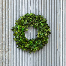 Load image into Gallery viewer, Gathered Laurel Wreath 16“
