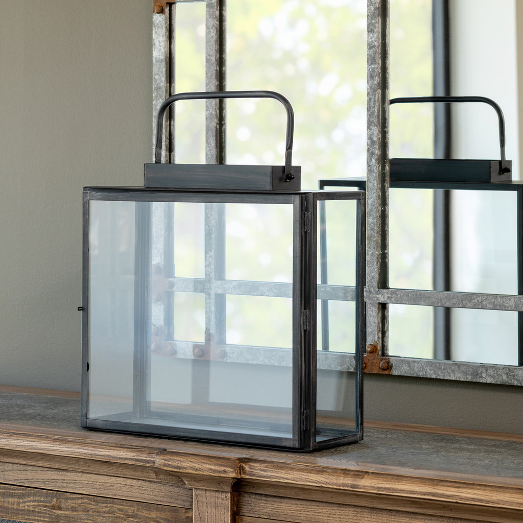 Maxwell Antique Black Lantern