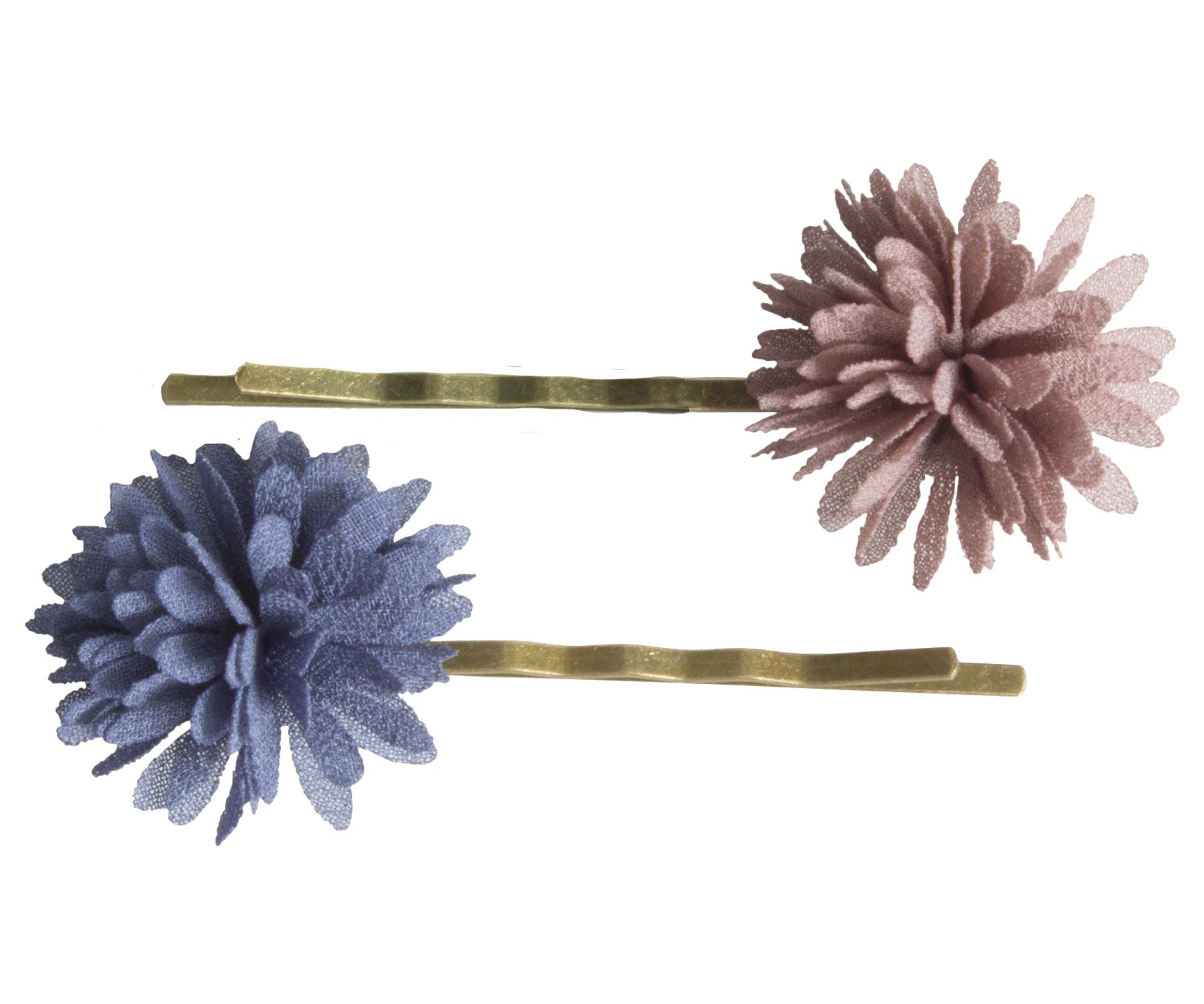 Maileg Bobby Pins - Denim and Mauve Set
