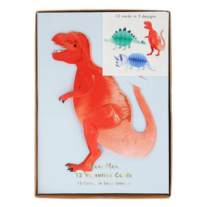 Meri Meri - Dinosaur Valentines Cards