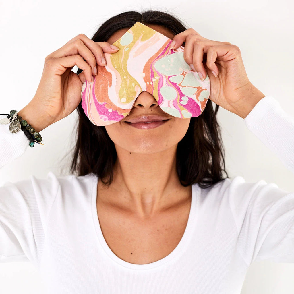 Love Mert - Marbled Eye Love Pillow - Electric