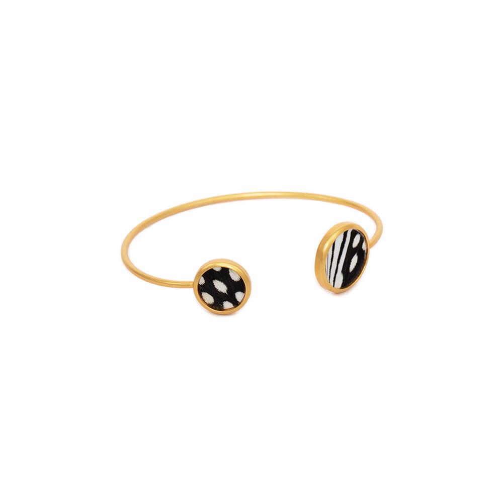 Brackish Bezel Cuff - Lilia