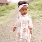 Milkbarn Organic Cotton Muslin and Bamboo Dress + Leggings Set - Various