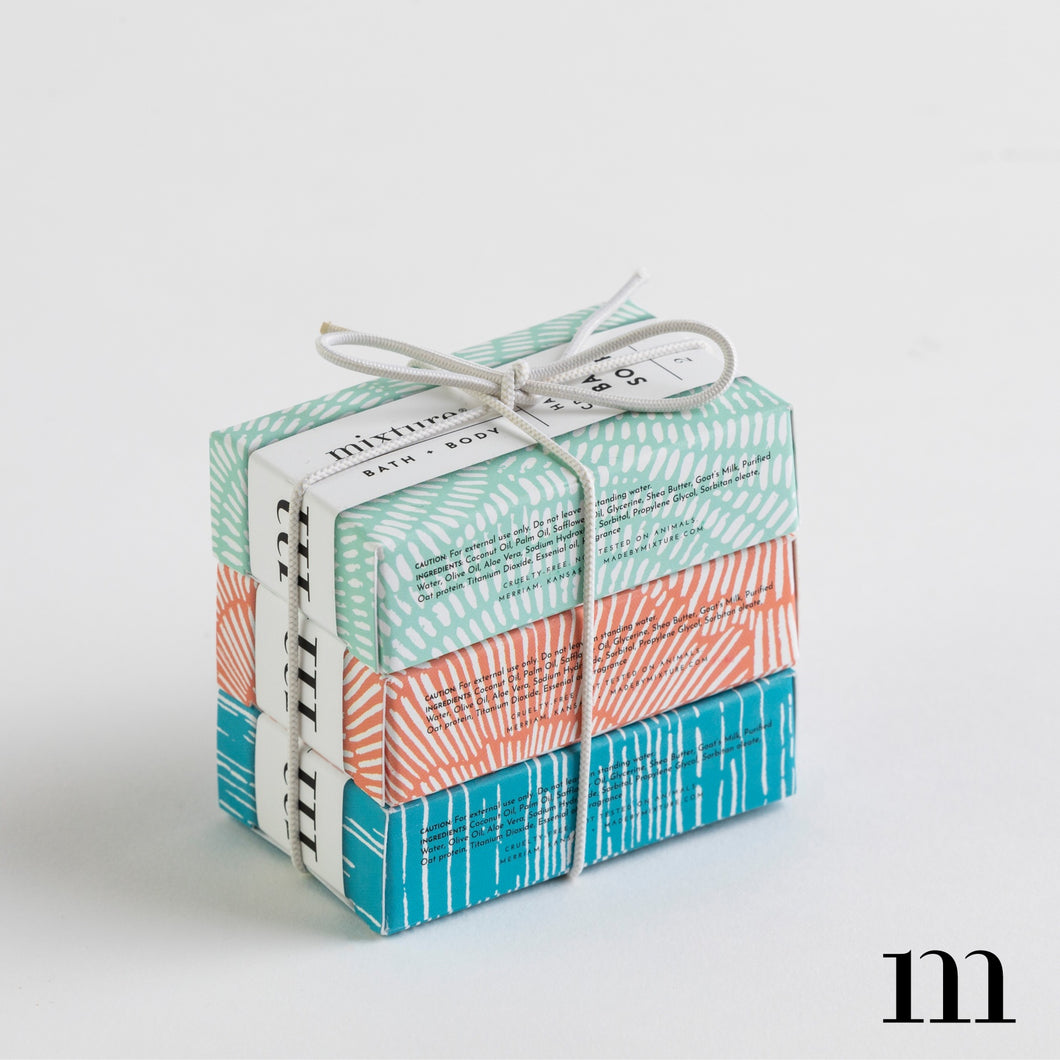 Made by Mixture - Seaside Mini Bar Soap Gift