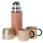 Maileg Thermos and Cups - Soft Coral