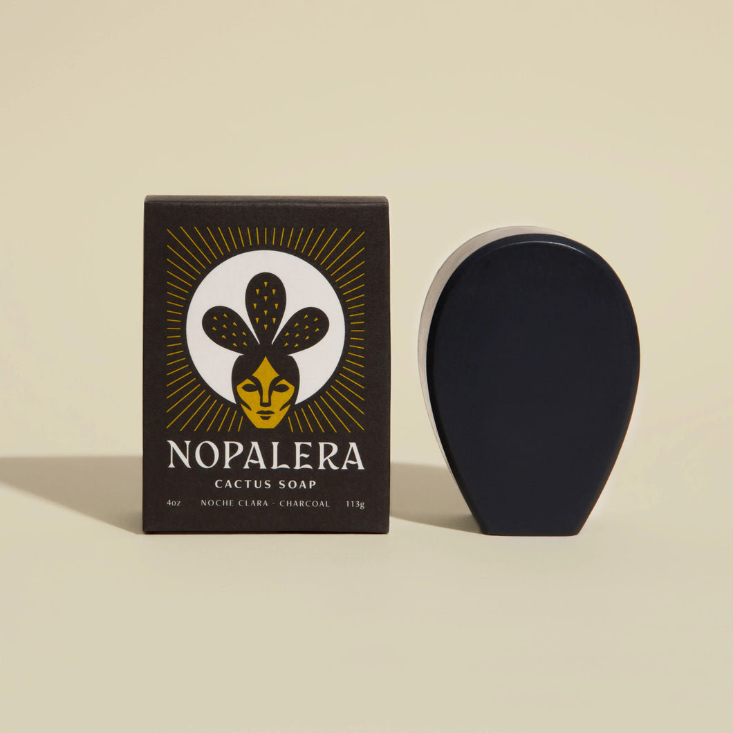 Nopalera Cactus Soap - Noche Clara | Charcoal
