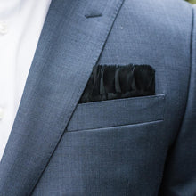 Load image into Gallery viewer, Brackish Pocket Square - Obsidian
