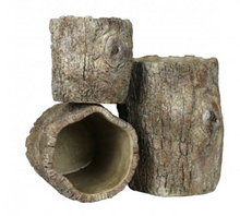 Load image into Gallery viewer, Faux Bois Log Planter
