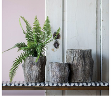 Load image into Gallery viewer, Faux Bois Log Planter
